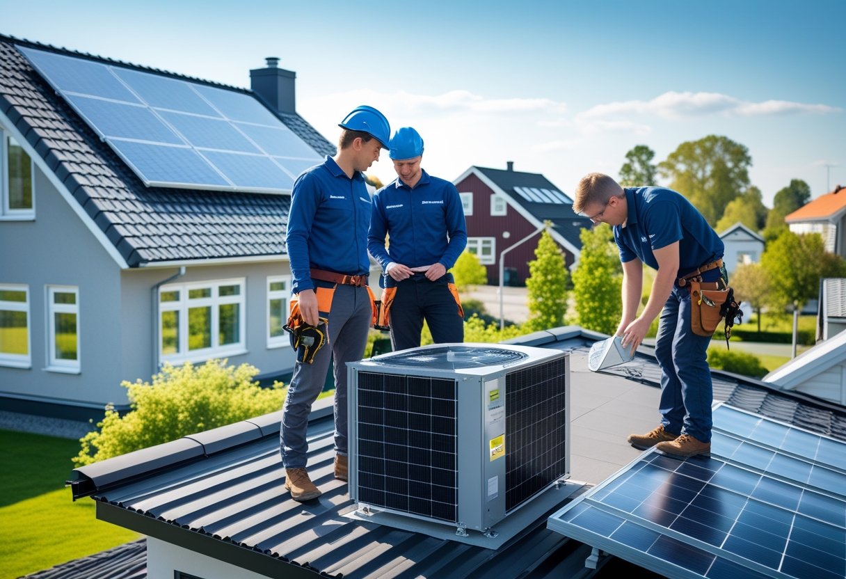 Hvordan varmepumper og tagdækker i Køge området kan samarbejde for energieffektivitet